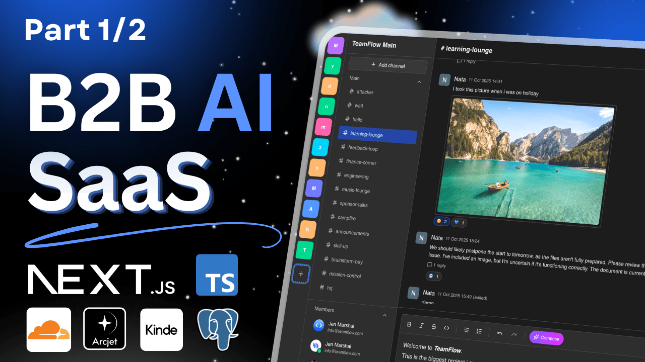 Create a B2B AI SaaS with Next.js